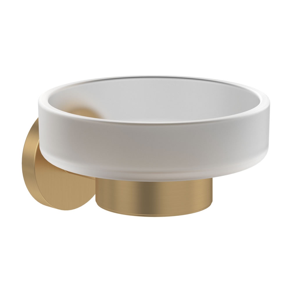Cutout image of Villeroy & Boch Elements Tender Brushed Gold Soap Dish